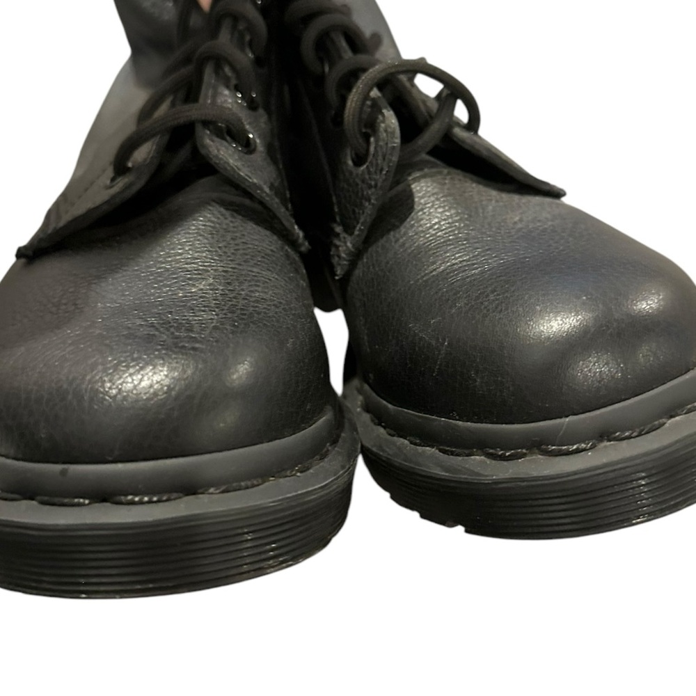 Dr. Doc Martens 1460 Pascal Mono Black Lace Up Boots 8-Hole 6 7 - Picture 8 of 12